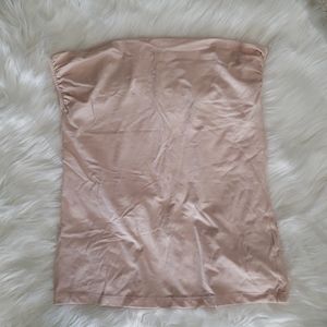 H&M Blush Tube Top with Built-in Bra